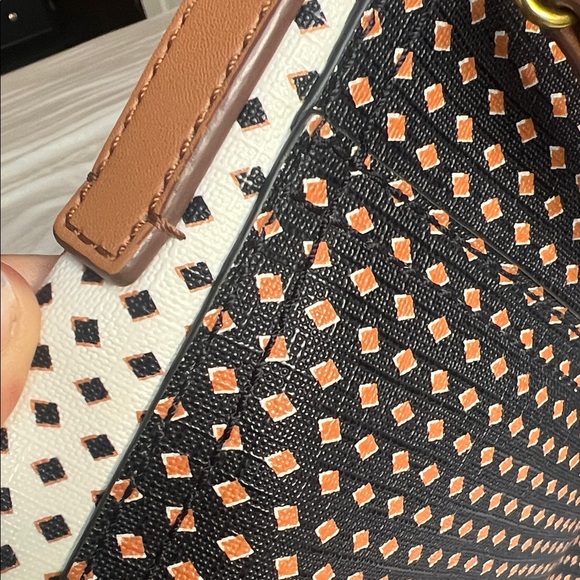 Fossil Black and Brown Crossbody Bag - Picture 3 of 7